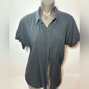 Levi's Dark Gray Button Down Shirt
